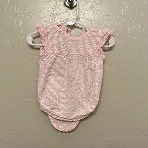Pink Ruffled Kids Onesie